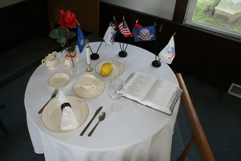 POW-MIA Table – Tri-State Military Veterans Museum